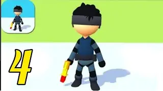 Sniper Runner -Gameplay Walkthrough Levels 61-80, Part-4 (iOS,Android)