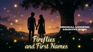 Country Love Song 2025 | Female Country Artist | Romantic Country Ballad | Fireflies and First Names