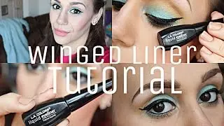 HOW TO: Winged Liner | LA Colors Liquid Liner