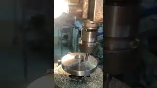milling cutter operation #respect #steel #job #relaxing #metalworking