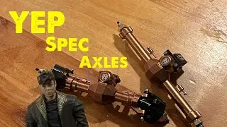 The PERFECT axles for this CUSTOM SCX24!
