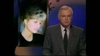 BBC 1 News Bulletin Princess Diana Mother Theresa 6th September 1997