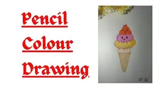 How to draw ice cream?/The Most Easiest ice-cream drawing /icecreamdraw @Shaheemtayyabart