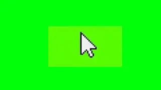 computer mouse green screen