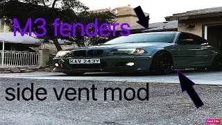 M3 sedan fenders