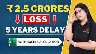 Delaying SIP by 5 Years Costs ₹2.5 Crores LOSS 😱 | Gurleen Kaur Tikku