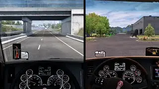 New Lighting System Comparison - ATS American Truck Simulator