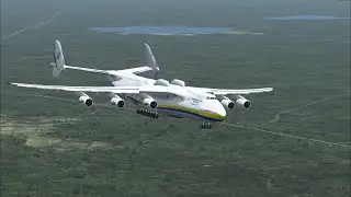 WORLD'S BIGGEST CARGO PLANE LANDING in Realistic Simulator - ANTONOV AN-225