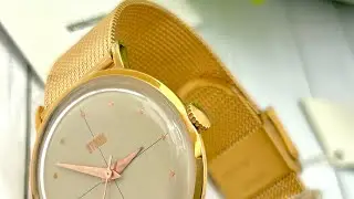 Женские часы на браслете миланское плетение. Storm  CHELSI GOLD 47324