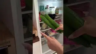 Lebensmittel richtig lagern 🌱 Part 4🥒 wer hat sie auch immer in den K&uuml;hlschrank gemacht? 🙈 #lebe