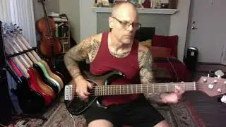 Bass Slap Solo shuffle blues (Jerry Peek, Steve Morse)