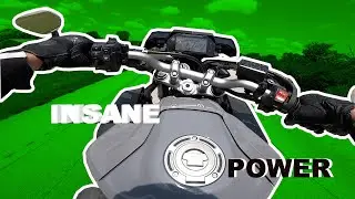 120MPH WHEELIE! FZ10 LIKES TO PARTY!