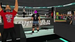 WWE Wrestlemania 40, Stone Cold vs CM Punk via WR3D 2k24