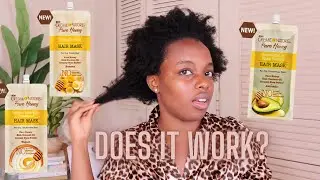 Can It Soften 4C Hair? Creme Of Nature Pure Honey Yogurt Hair Mask