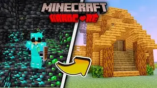 I Made Diamond Armor in Minecraft Forever 🕸️🎯| Survival Episode 2 World