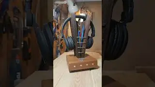 Headphone stand #creative #woodworking #decor #diy #woodscraft