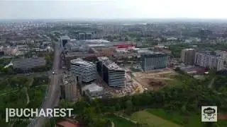 Bucharest bird's eye view