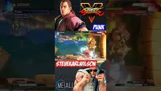 SFV CE - Punk(DAN) VS Stevekarlwilson(GUILE) 🌘 MeiaLua 🌘 MMLLA