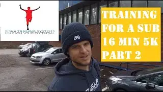 Training for a Sub 16 min 5k and a Sub 33 min 10K - A 70 mile Run Week Part  2