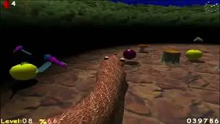 AxySnake (Original) - Close Camera Area #3/3 - Rainforest (Final Close Camera Area)