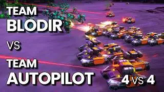 Team Autopilot vs Team Blodir – High-Level 4v4 Showdown | Beyond All Reason