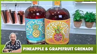 Pineapple Grenade and Grapefruit Grenade OVERPROOF Spiced Rum Review 05