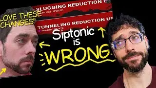 Reacting to being 