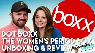 Dot Boxx - Women's Period Box Unboxing & Review!