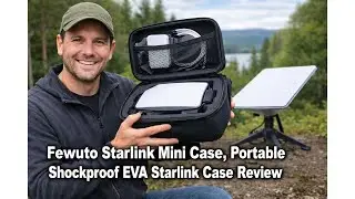 🛰️ Обзор противоударного чехла Fewuto Starlink Mini из материала EVA &ndash; стоит ли он того для путеш...