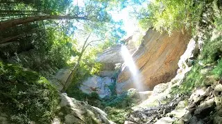 360 Waterfall - Red River Gorge - Eagle's Nest Trail