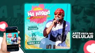 COMO FAZER FLYER CARNAVAL PELO CELULAR COM O #PICSART