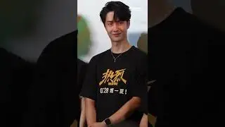WANG YIBO : [FANCAM] YIBO'S REACTION TO LITTLE BOY SAYING HE IS HIS FAVORITE ACTOR