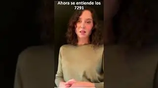 Ayuso apoyando a Donald Trump