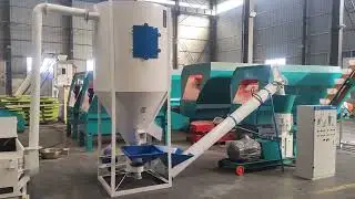 1tons feed mill plant