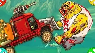 🐾 ДАВИМ ЗОМБИ #5 в игре Earn to die 2 часть2. Мультик про машинки. Про машинки и гонки