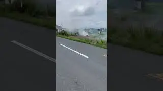 Japan fire in the house