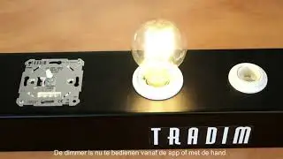 Dimmer aansluiten | Tradim 2500W -Wifi muurdimmer