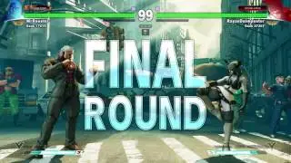 STREET FIGHTER V MR.Rooster (Urien) VS RayzeDaImposter (Juri)