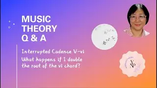 Music Theory Q&A | V-vi Why double the 3rd? | 4-part harmony