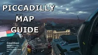 Modern Warfare Map Guide - Piccadilly SIght-Lines, Routes, and More! (Updated)
