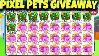 🔴LIVE!  Pet Simulator X! 🐾 Giveaway Free Gems and Pets - Roblox Pet Simulator X Road to 15K