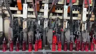 Inside De Varo Packaging: Amber Glass Bottle Production on Double Drop Line