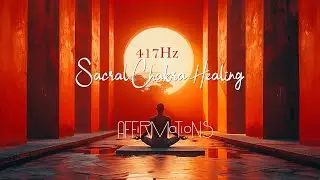 417Hz Sacral Chakra Healing | Emotional Release Affirmations for Sleep & Deep Calm