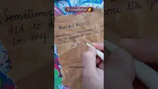 Hand written letter to my best friend this friends ship day❤#art #handwrittenletter #friendshipday