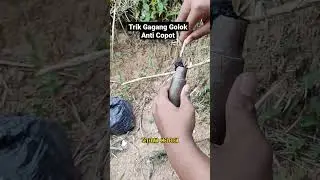 Cara Memperbaiki Gagang golok gampang copot atau lepas saat digunakan #shorts