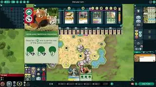 Ark Nova Solo Playthrough (Boardgame Rules)
