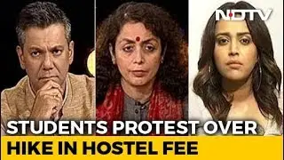 Left, Right & Centre | JNU Students March To Parliament Against Fee Hike