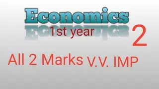 Economics 2 Marks IMP Questions 2
