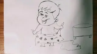 small Cute Baby in Towel wants to take 🛀 bath