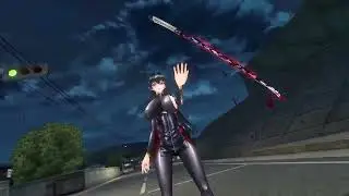 In the anime, Annerose is Right-Handed. In Action Taimanin, she is Left-Handed.